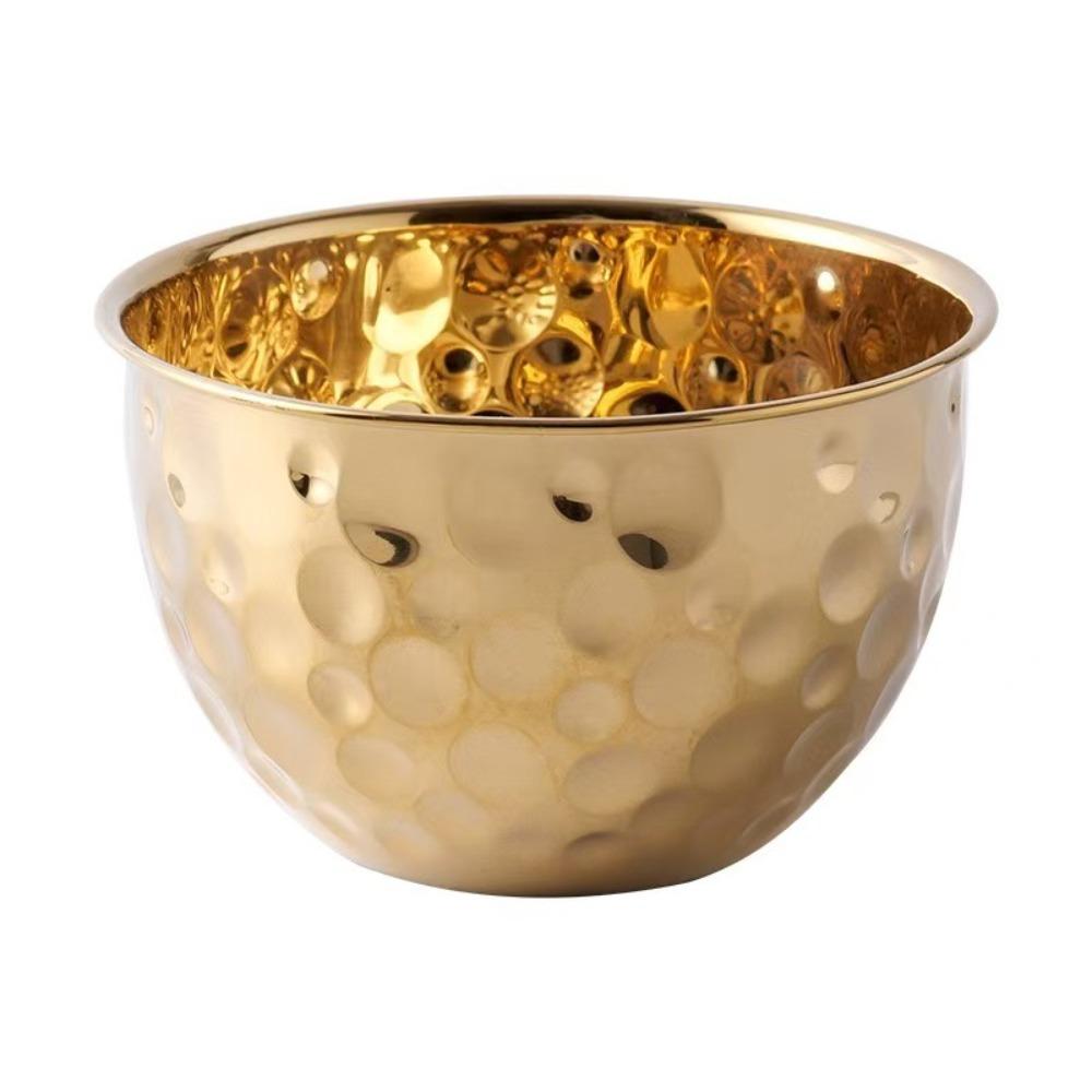 

Large Capacity Wash Basin Multipurpose Soup Bowl Fashion Salad Bowl Fruit золотий