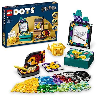 LEGO DOTS Hogwarts™ Designer Kit 41811, a Toy Block Gift for Boys and Girls Ages 8 and Up, Perfect for Building Fantasy, Jewelry, and Crafts.