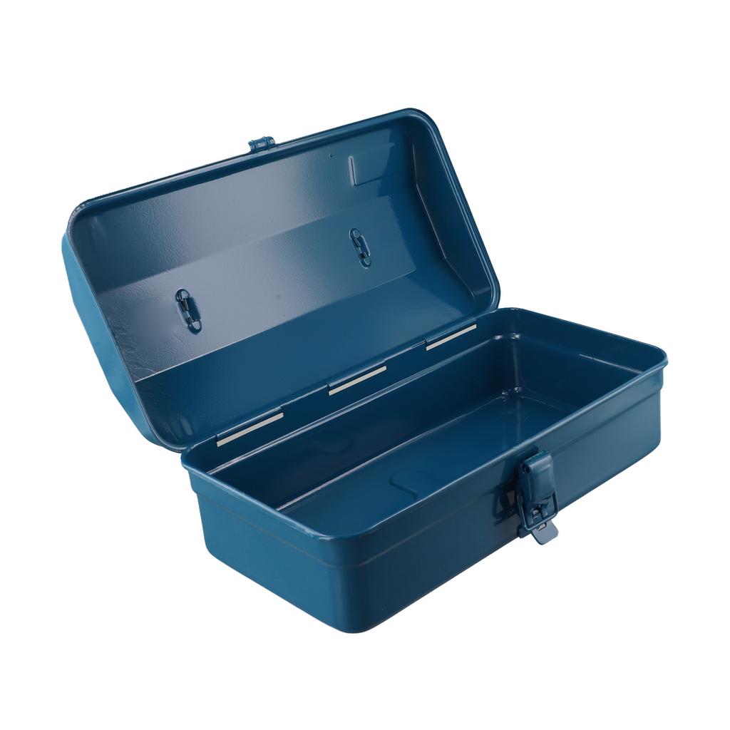 Portable Steel Toolbox with Comfortable Handle for Tools and Accessories