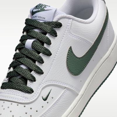 Women's Sneakers Nike Court Vision Low Next Nature White Vintage Green (Women's) White/Vintage Green