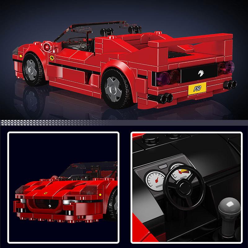 Yuxing Model King Sports Car Building Blocks - Educational Toy & Birthday Gift (27066S)