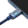 Cable Baseus  Baseus CAJY000303 Lightning - USB-C PD Cable 20W 480Mb/s 2m - Blue