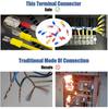 280/300PCS Cold Pressed Terminals OT/UT Circular Fork Shaped Shovel Shaped Wiring Terminals Automotive Wire Connector Kit