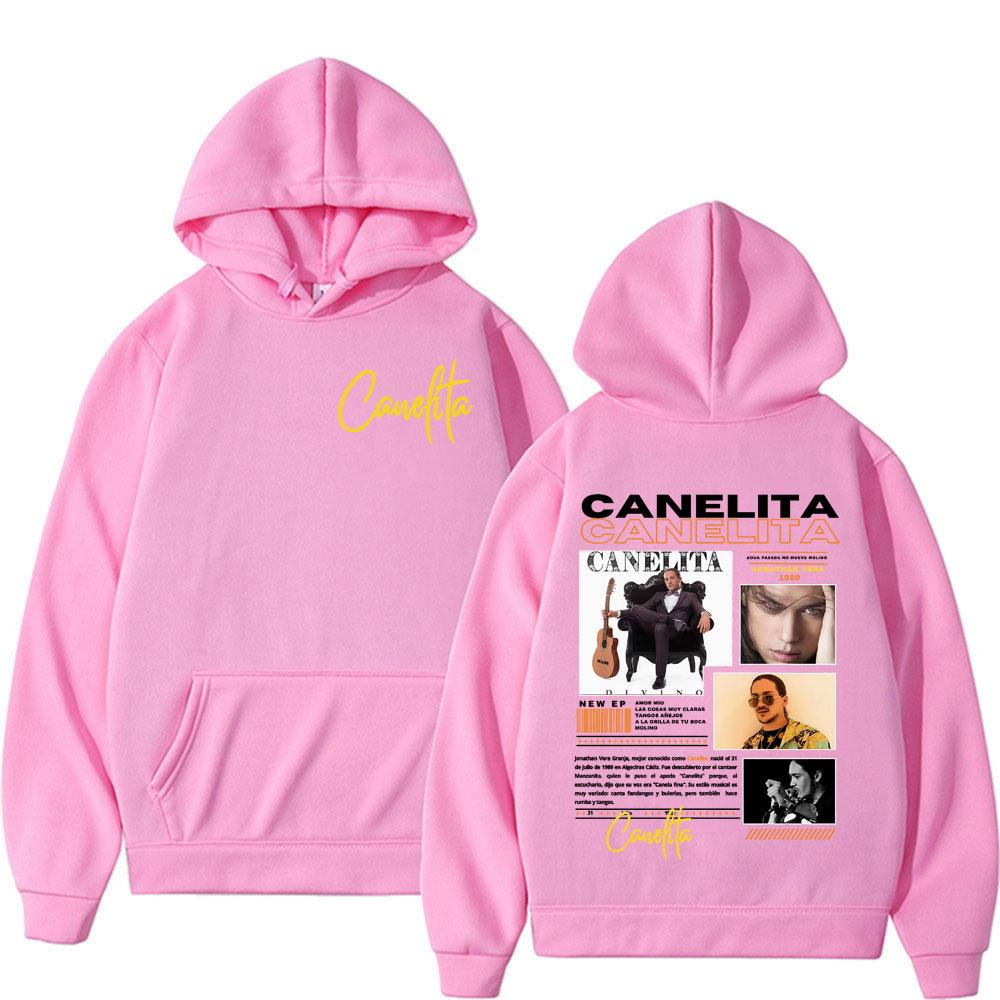 Canelita Jonathan Vera Graphics Cover Sweatshirts Men Women Hot Sale Fashion Hip Hop Vintage Hoodies Oversized Hoodie Streetwear