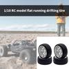 Precise Remote Control Replacement Wheel Tires with 12mm Adapter for 1/10 Model Car Drift Car Modification Accessories