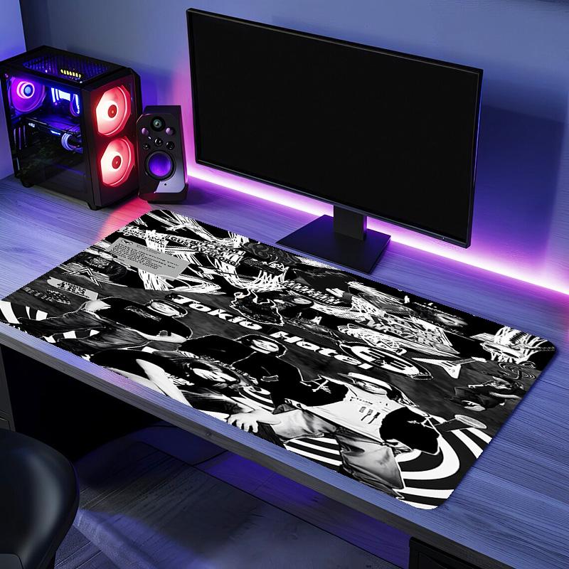 Tokio Hotel Band Mouse Pad - Non-Slip Rubber Base, Smooth Surface for Work,Gaming,Office,And Home Use, Desk Mouse Pad