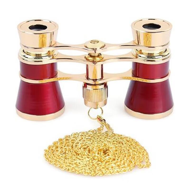 Milin 3X25 Retro Opera Glasses with Chain