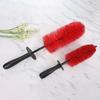 Soft Bristle Car Wheel Wash Brush Non-Scratch Soft Bristle Wheel Rim Brush  Motorcycles Car Truck