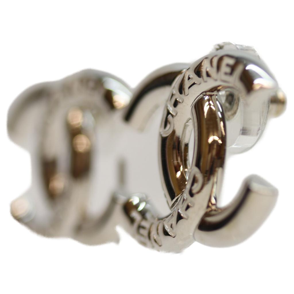CHANEL B25C Silver CC Logos Earrings earring SilverUsed