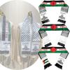 Palestinian Scarf Shawl For Wedding Decoration High Temperature Resistant Four Seasons National Flag Design