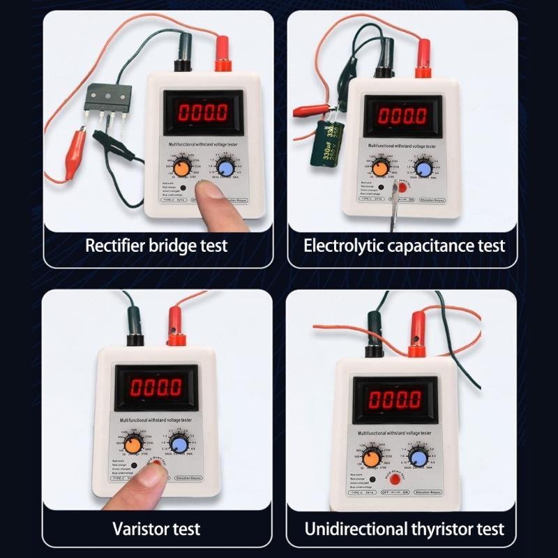 50-3700V Withstand Tester Multifunction Transistor Tester Triode Meter