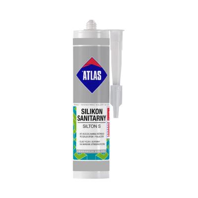 Sanitary Silicone Atlas Silton S Cement Grey 211 280Ml