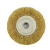 5 Inch 125mm Soft Brass Wire Copper Brush For Deburring Descaling Polishing Wheel Rotary Tool DIY Power Tool Parts