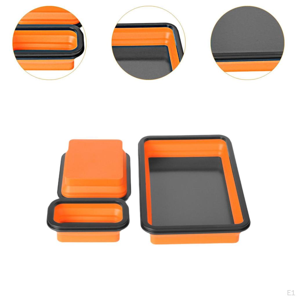 Parts Tray for Tools, Silicone Storage Box Hardware Items