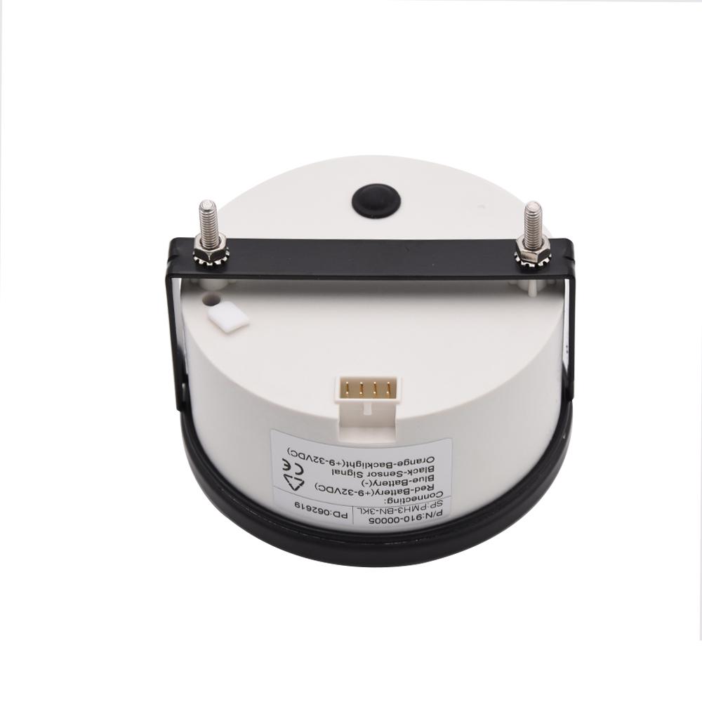 Diesel Engine Car Truck Marine Tachometer Car Truck Boat Tacho Gauge 85mm 9-32V Digital Hourmeter 0-3000RPM