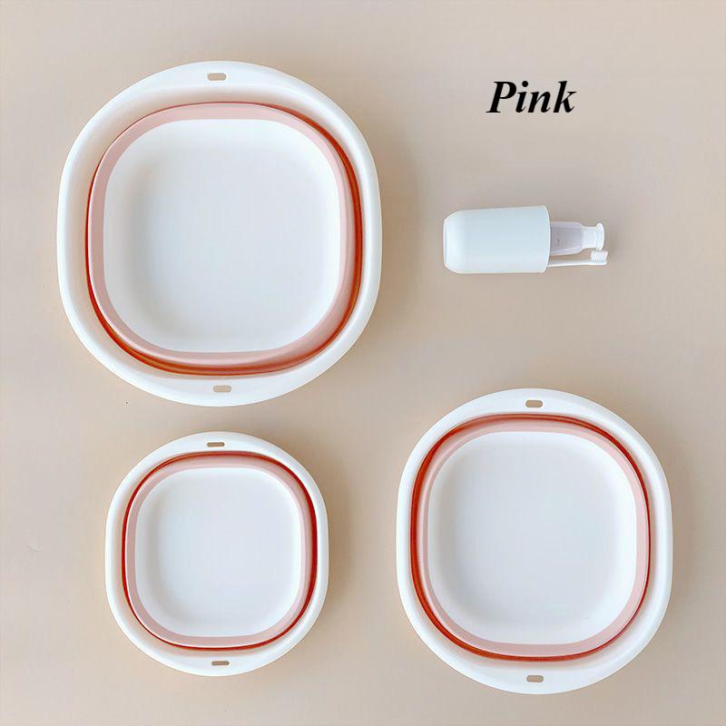 En allsidig sammenleggbar vaskebalje for vask av ansikt, klesvask og grønnsaker på hybler og i hjemmet, perfekt for familier, hybler og utendørs camping