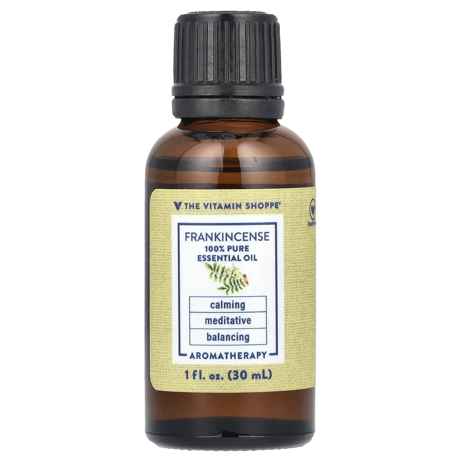 

The Vitamin Shoppe, 100% Pure Essential Oil, Frankincense, 1 fl oz (30 ml)