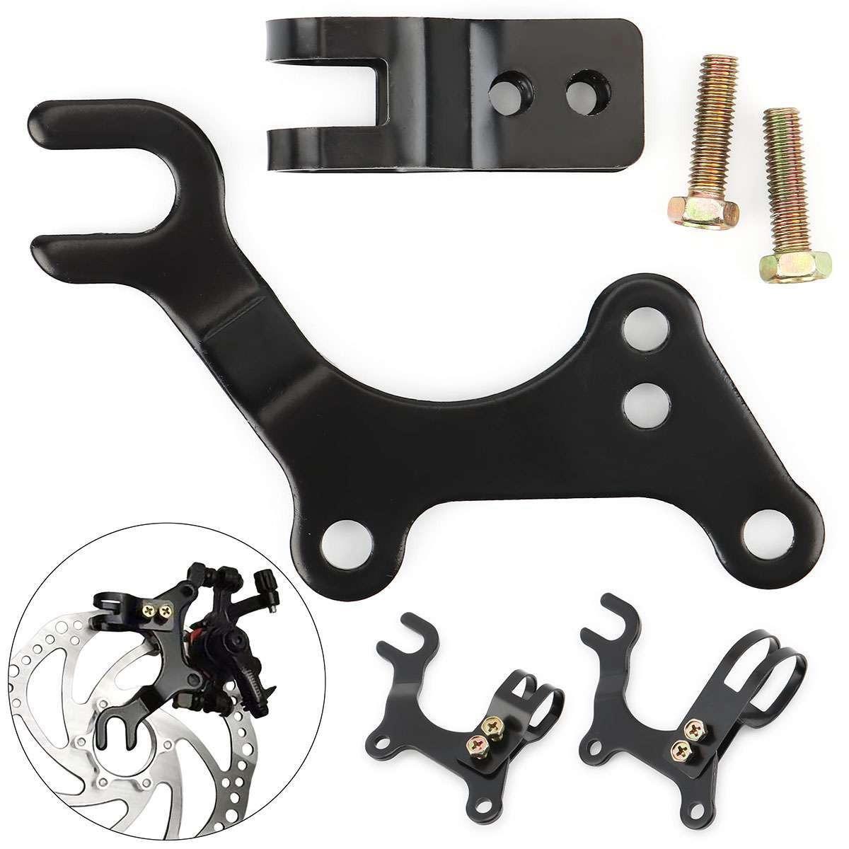 Bike Frame Conversion Bicycle Disc Brake Adaptor Bracket чёрный