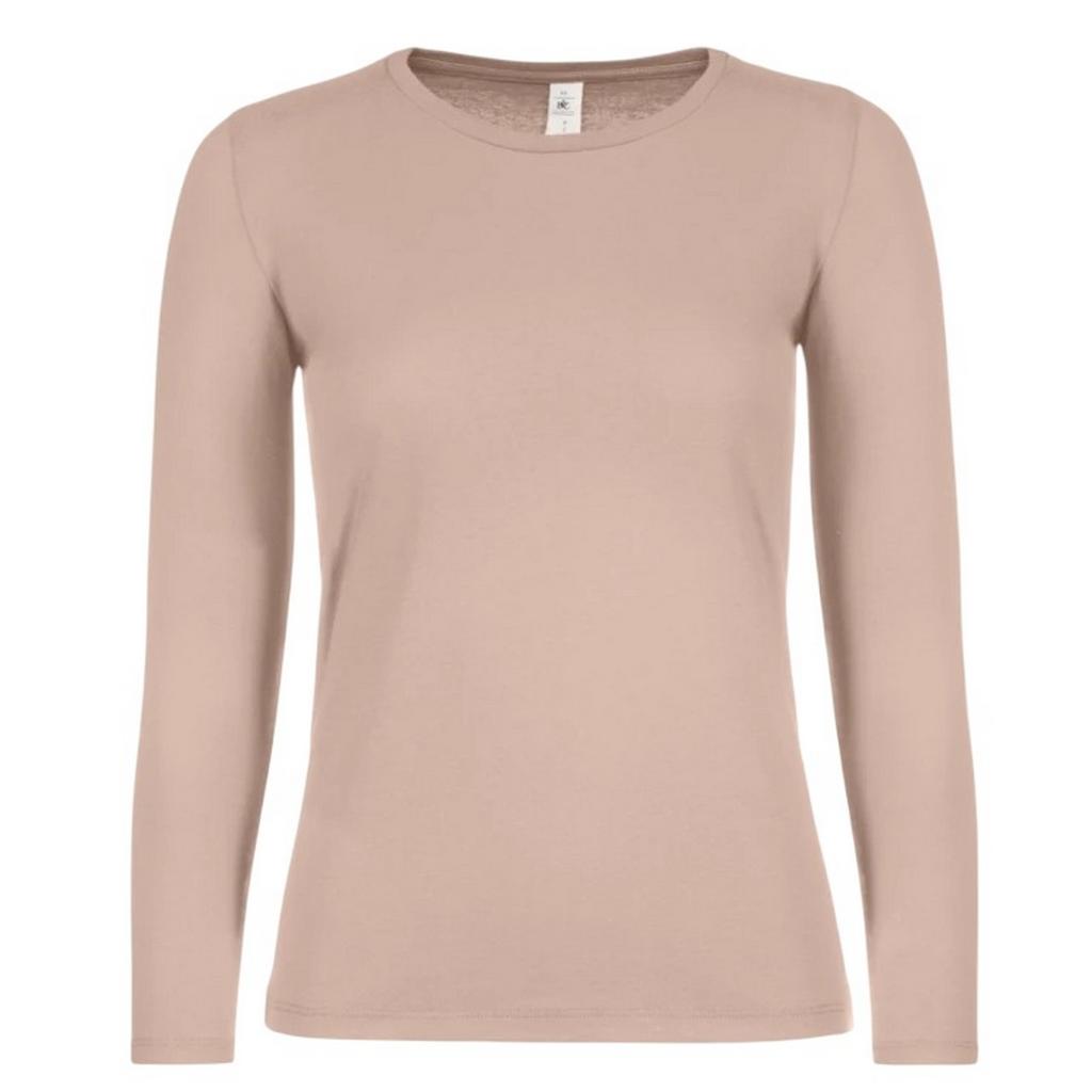 B&C Womens/Ladies #E150 Long-Sleeved T-Shirt