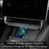 For Tesla Model Y Juniper/Model 3 Highland Under Screen Storage Box Hidden ABS Center Console Organizer Car Interior Accessories