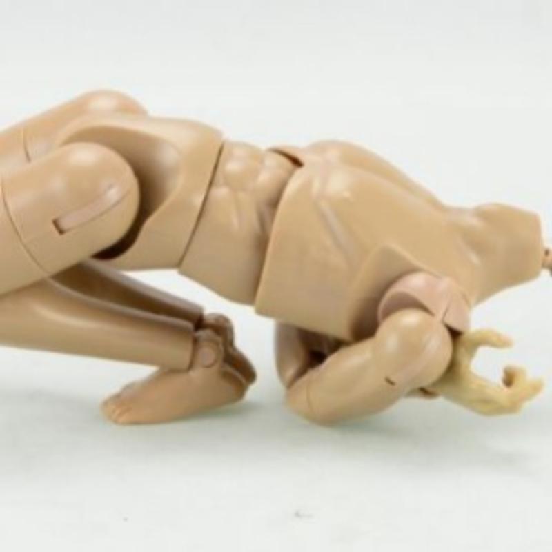 1 sztuka 1/6 Ciało chłopca Normalna opalenizna Model manekina 31 cm wysokości Ciało męskie Silna humanoidalna lalka Męskie akcesoria dla lalki Prezent Zabawki