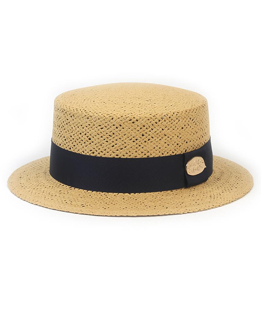 NEIB Line Beige Short Panama Hat