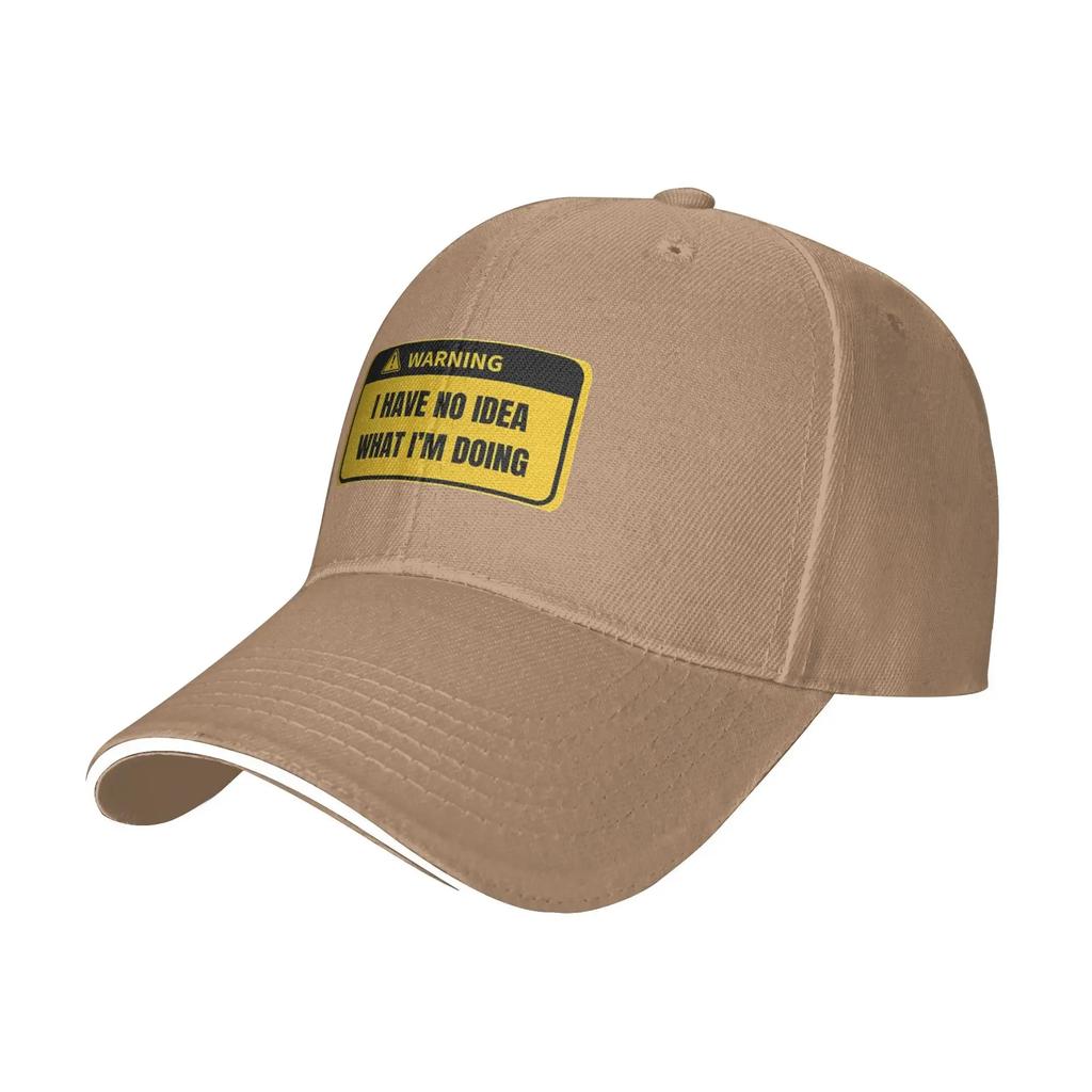 I Have No Idea What Im Doing Casual Baseball Cap  Running Hippie Hip Hop Hats Summer Sun-Proof Unisex-Teens Streetwear Caps