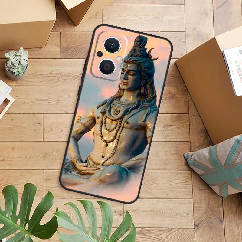 Lord Shiva Hindu God Buddha India Phone Case For OPPO Reno 14 13 12 11 F 10 Pro 8T 7 8 Lite OPPO Find X8 X6 X5 X9 Pro Cover