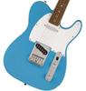 Fender Squier by Fender Squier Electric Guitar Squier Laurel White California Blue with Soft Case Sonic™ Telecaster®, Fingerboard, Pickguard,