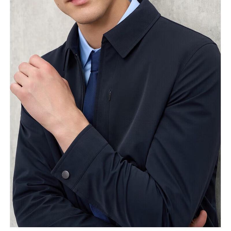 EMZ Men's Premium Business Casual Collared Jacket