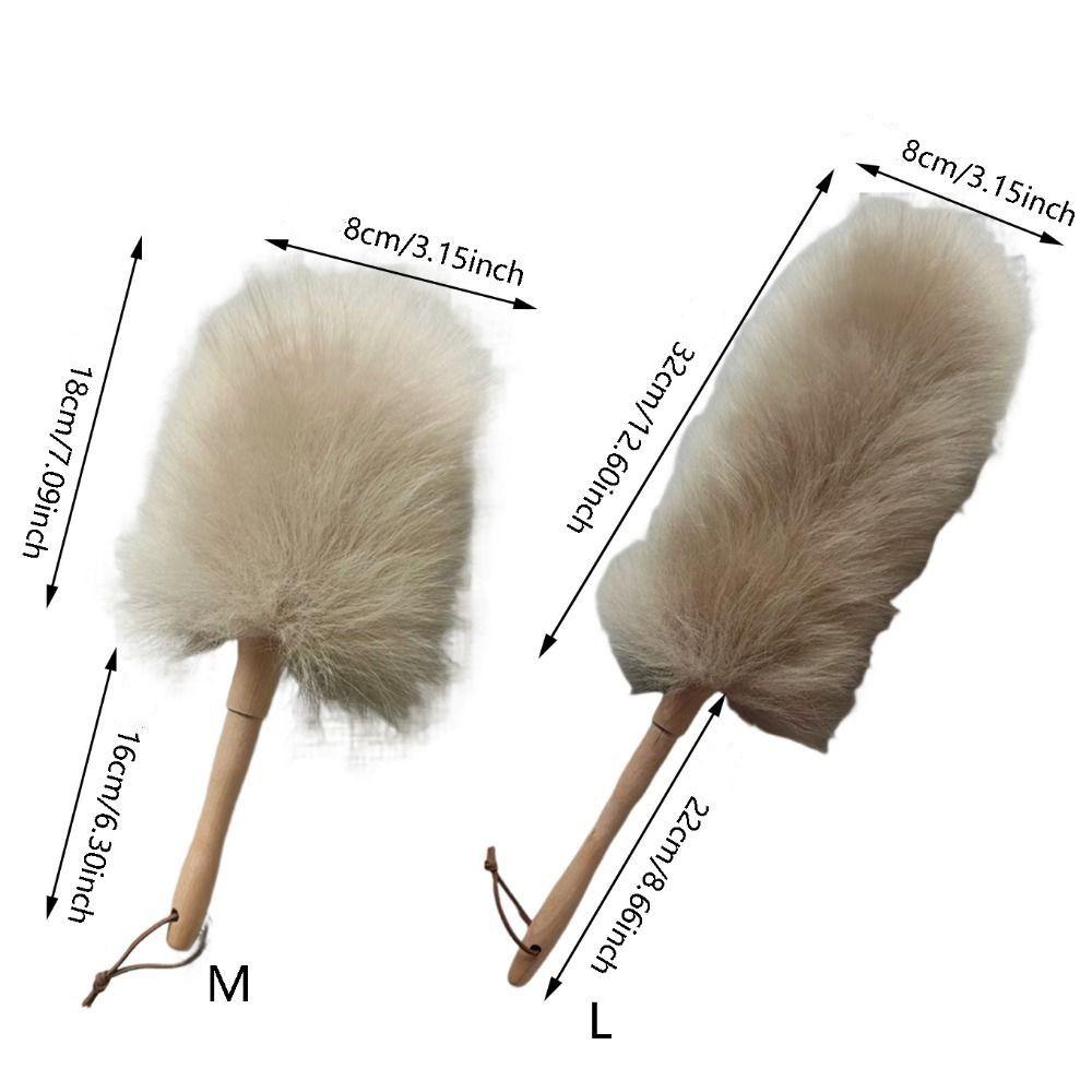 Washable Dust Duster Soft Brush Wool Dust Collector Household Cleaning Wool Duster  Car Cleaning