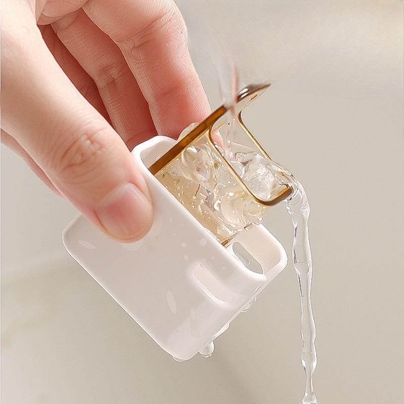 Simple Covered Toothbrush Rack, Dust-proof Wall-mounted Toothbrush Storage Rack, Electric Toothbrush Holder