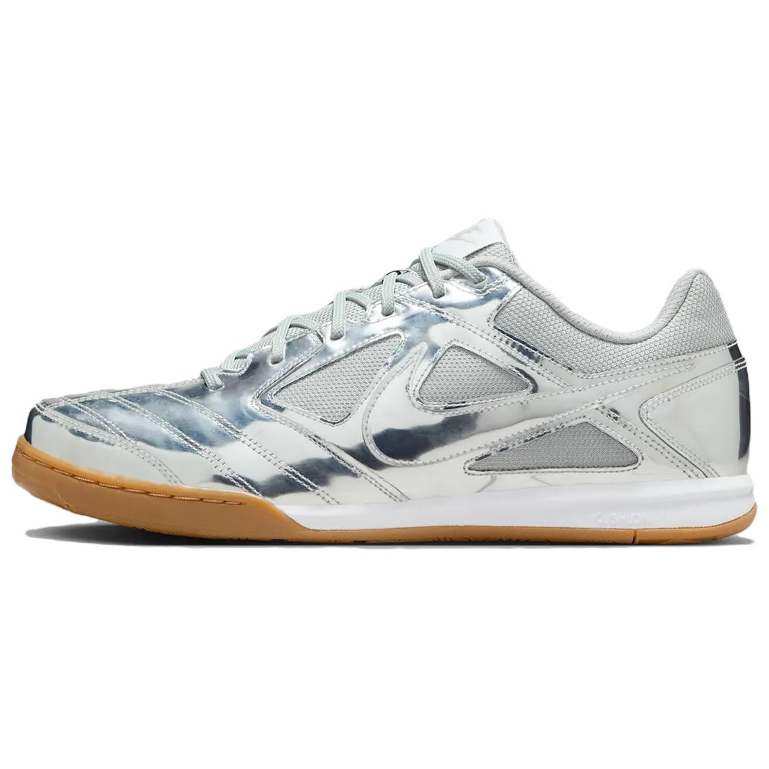 

Кроссовки унисекс Nike Gato LV8 Chrome Серебристый металлик-Серебристый Белый IB3566-001 44.5