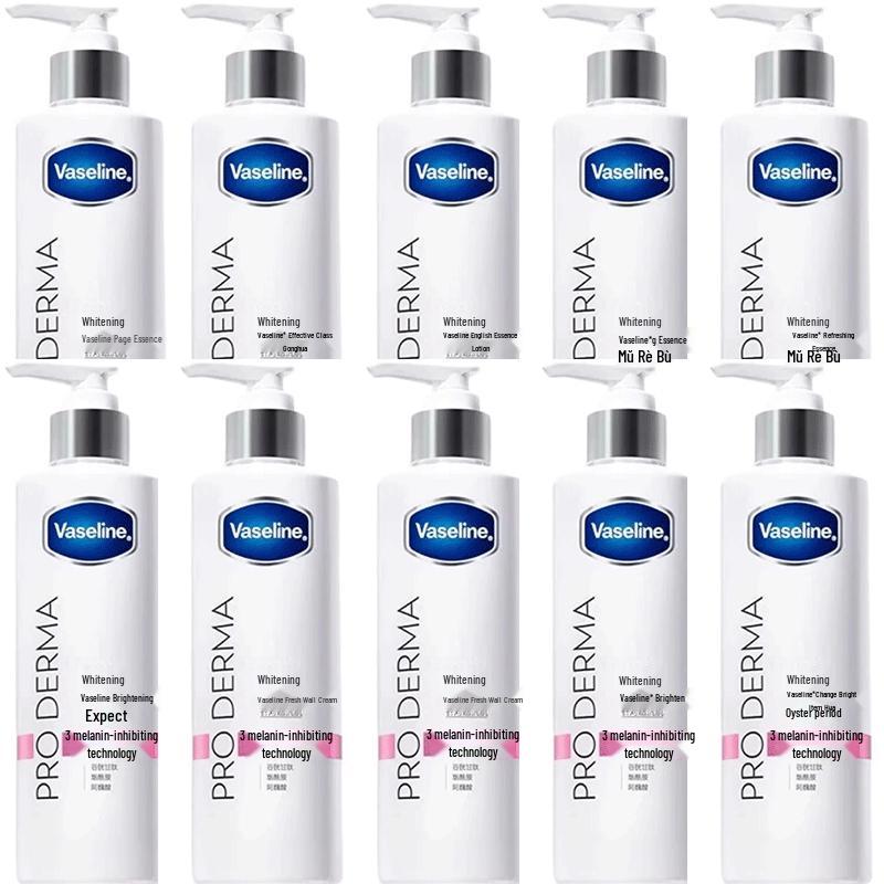 Vaseline Niacinamide Brightening Body Lotion Set