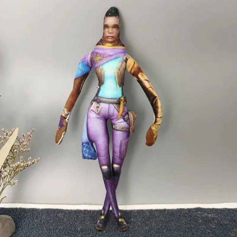 25cm Valorant Action Model Toy Flexible Poseable Character Creative Collection Gift for Fans Desk Decoration