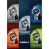 G-SHOCK GM-2110D-4AJF Watch, Silver/Orange