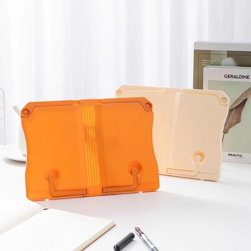 Fold Reading Rack Music Score Book Shelf Multi-Function Book Stand  Organizer