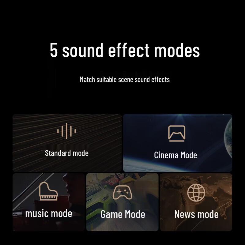 Xiaomi 5.1.4 Dolby Atmos Wireless Home Theater Soundbar System CN plug (adapter included) (CN version)