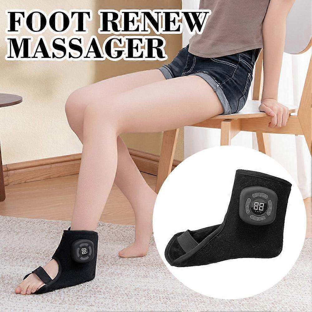 Wireless Foot Electric Heating Vibration Massager Multi-Functional Airbag Ankle Heat Massager