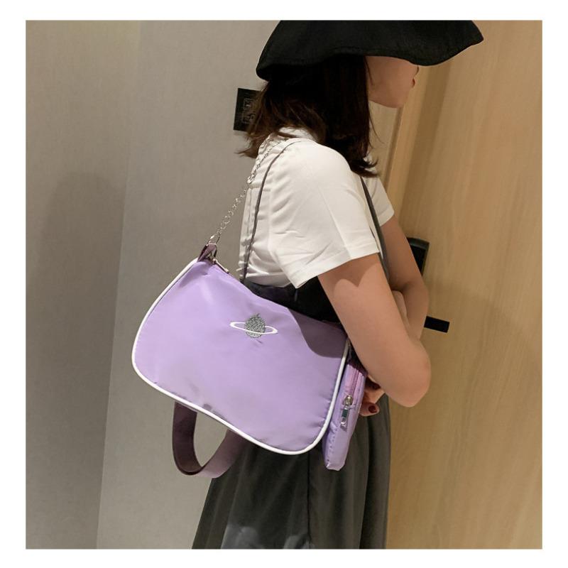Ins Style Oxford Cloth Shoulder Bag for Women Fashional Crossbody Handbag