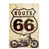 Vintage USA Route 66 Sign Metal Tin Plate Bar Pub Club Man Cave Wall Decoration Plaque Retro Poster Home Decor 30X20CM