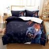 Anime Rurouni Kenshin Bedding Set Boys Girls Twin Queen Size Duvet Cover Pillowcase Bed Kids Adult Fashion Home Textileextile