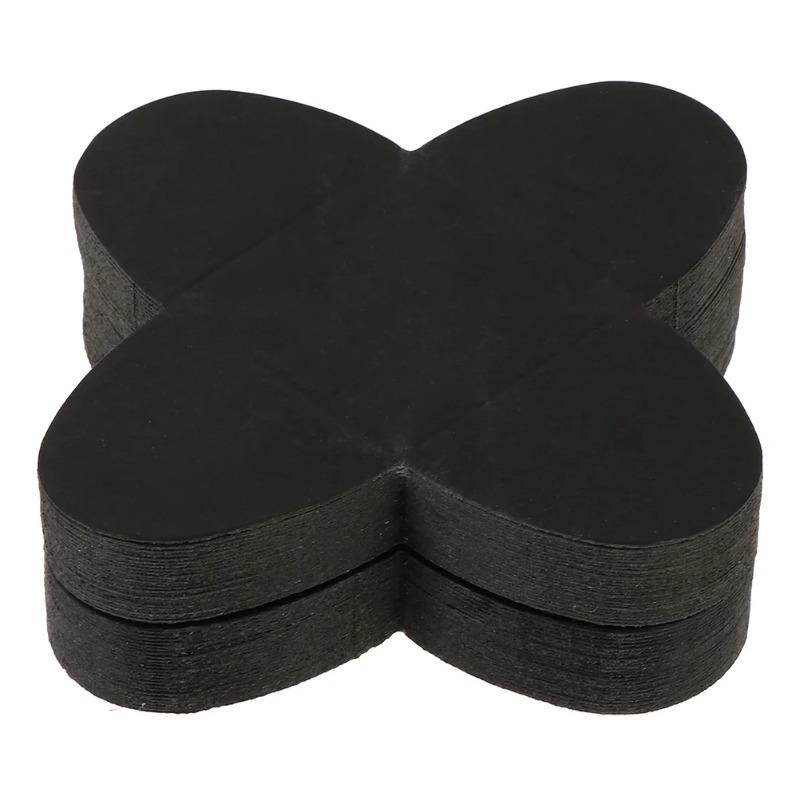 50pcs Chocolate Wrappers Paper Truffle Trays Kraft Cardboard Chocolate Tray Chocolate Partition Paper Dessert Bases