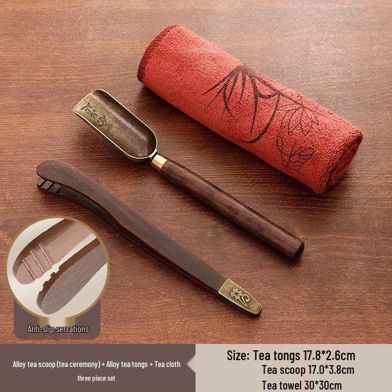 Ebony Kung Fu Tea Tool Set