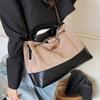 Premium Feeling Hand Bag Women's New Trendy Shoulder Bag Suede Rhombus Chain Shoulder Bag Large Capacity Tote Bag