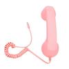 Retro Phone Handset Type C Wired Telephone Handset Handheld Receiver with Mic and Spker for Conference Call