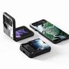 Football Sport Soccer Case for Samsung Galaxy Z Flip4 Flip3 5G PC Hard Cell Phone Shell Z Flip 4 3 Black Zflip4 Zflip3 Cover