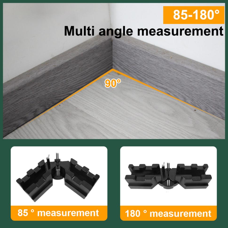 Mitre Measuring Cutting Tool 2-in-1 Measure Bevels and Miter Sawing Angle Cutting For Home Improvement Carpentry Work