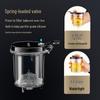 JINZHAO K-200 400ml Glass Press Filter Tea Pot