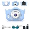 Toy Camera Kids Camera for Genuine Japanese 32GB Memory Card Video Digital Front and Rear Cute 8x for Elementary School Children [First.B] Children,